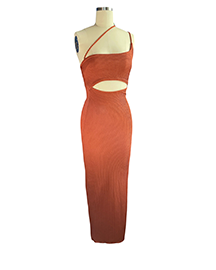 Rust Rope Dress